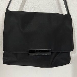 Koltov Black Carry All Shoulder Bag Commuter Bag Tote Purse Shoulder Bag
